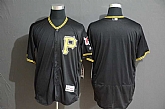 Pirates Blank Black Flexbase Jersey,baseball caps,new era cap wholesale,wholesale hats